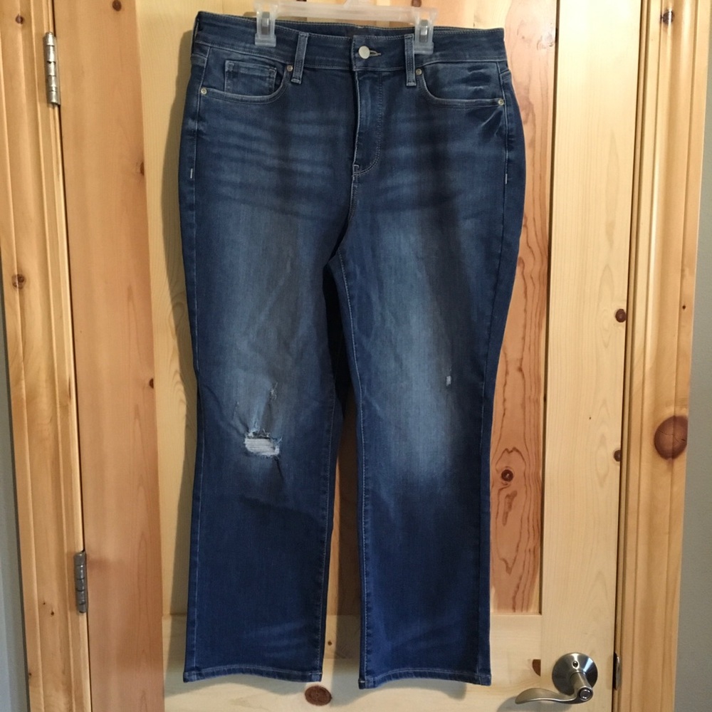NWT NYDJ Marilyn Straight Ankle Jeans Size 12